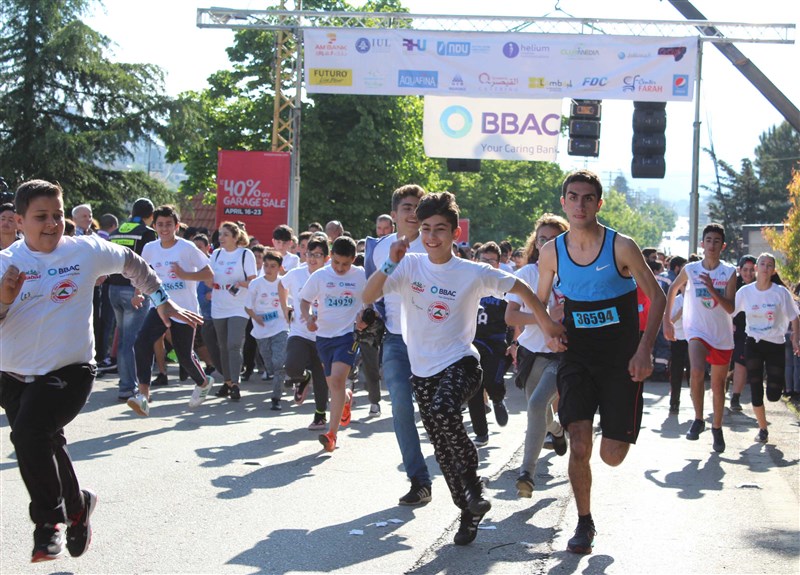 We Run Together for the 8th consecutive year BBAC the prime supporter of the Al-Jabal Marathon